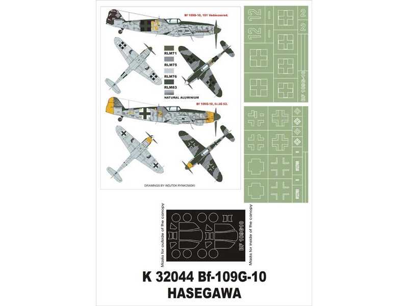 Bf 109G-10 Hasegawa - zdjęcie 1