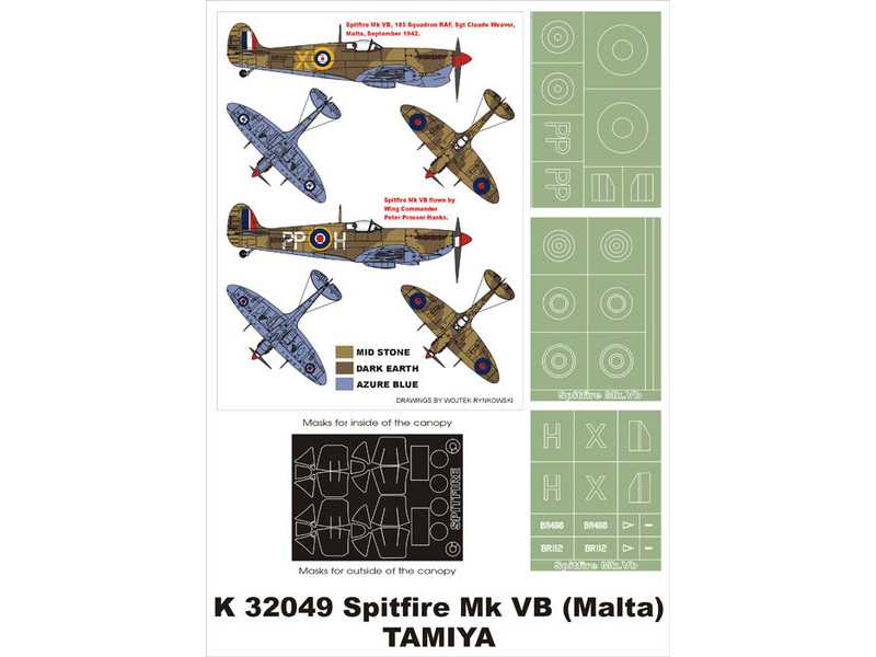 Spitfire MkVB (Malta) Hasegawa - zdjęcie 1 Spitfire MkVB (Malta) Hasegawa - zdjęcie 1