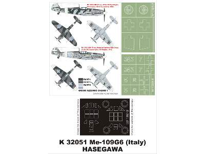 Bf-109G6 (Italy) Hasegawa - zdjęcie 1