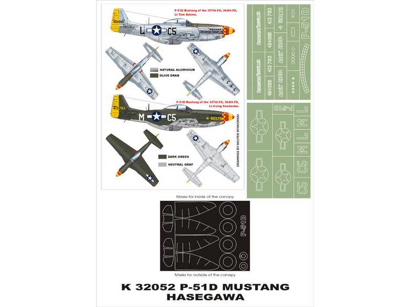 P-51D Mustang Hasegawa - zdjęcie 1 P-51D Mustang Hasegawa - zdjęcie 1