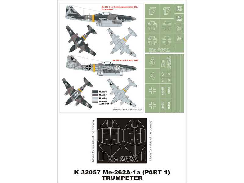 Me-262A-1a Trumpeter - zdjęcie 1