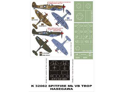 Spitfire MkVB Trop Hasegawa - zdjęcie 1