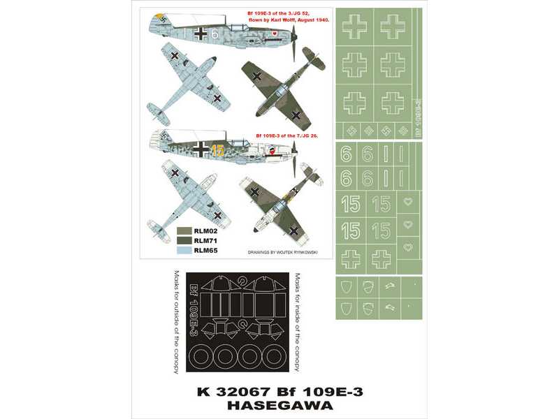 Bf-109E3 Hasegawa - zdjęcie 1 Bf-109E3 Hasegawa - zdjęcie 1