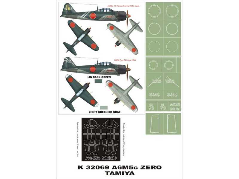 A6M5c Zero Tamiya - zdjęcie 1