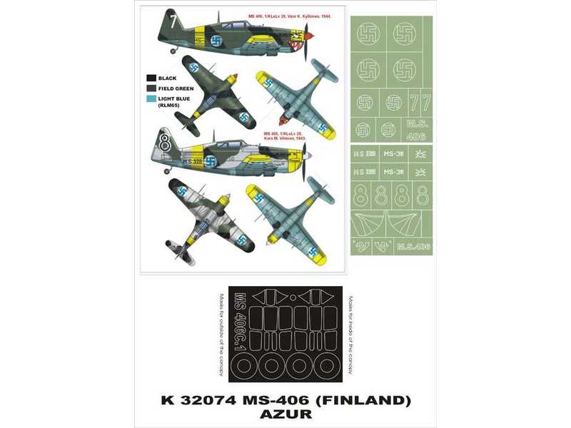 MS-406 (Finland) Azur - zdjęcie 1 MS-406 (Finland) Azur - zdjęcie 1