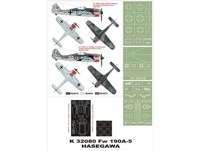 Fw 190A-5 Hasegawa - zdjęcie 1 Fw 190A-5 Hasegawa - zdjęcie 1