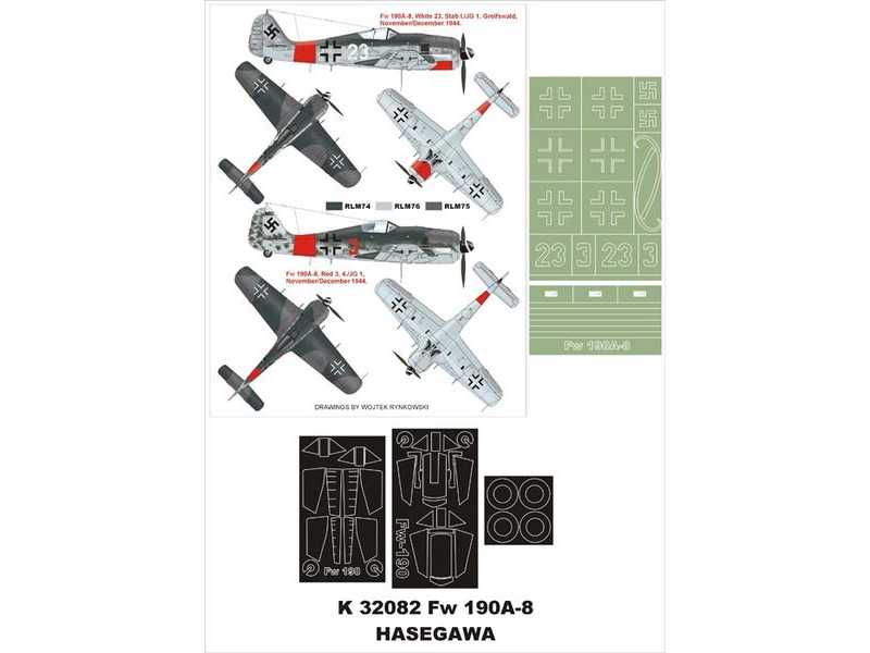Fw 190A-8 Hasegawa - zdjęcie 1