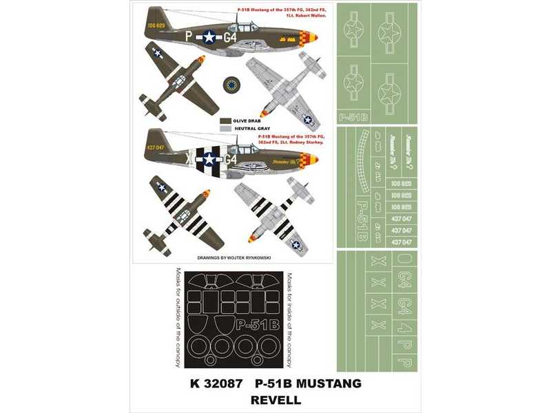 P-51B Mustang Revell - zdjęcie 1 P-51B Mustang Revell - zdjęcie 1
