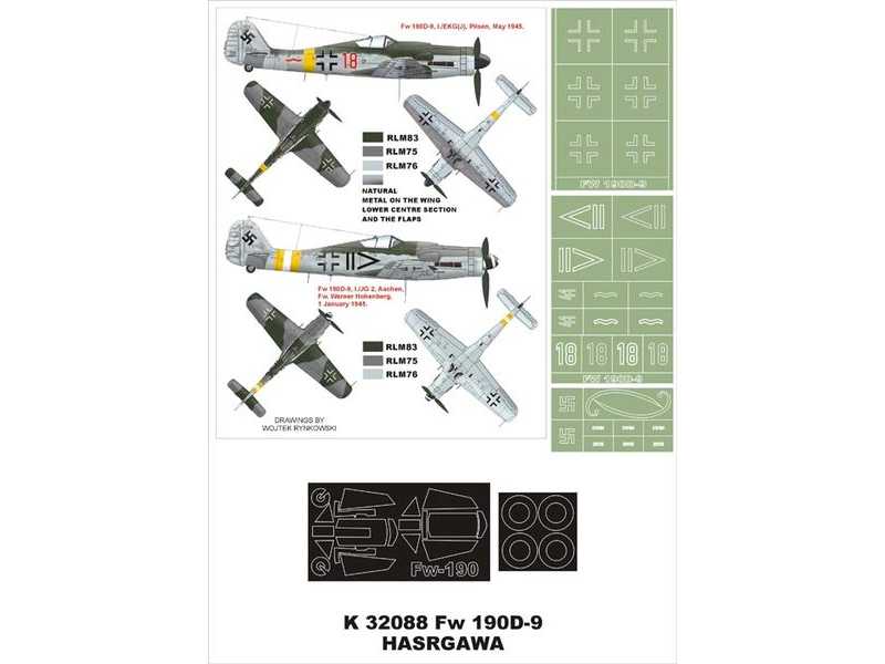 Fw 190D-9 Hasegawa - zdjęcie 1