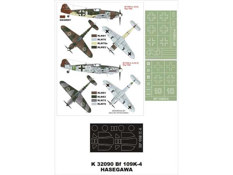 Bf 109K-4 Hasegawa - zdjęcie 1 Bf 109K-4 Hasegawa - zdjęcie 1