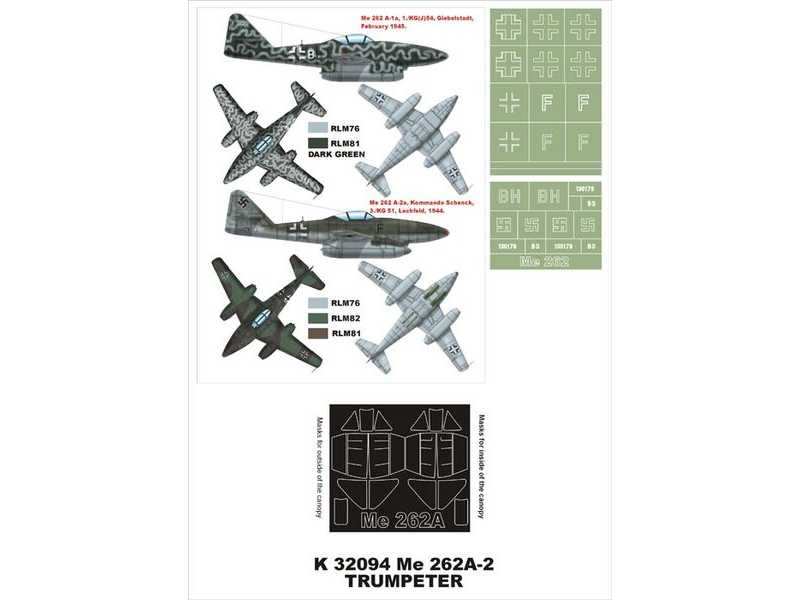 Me-262A-2 Trumpeter - zdjęcie 1