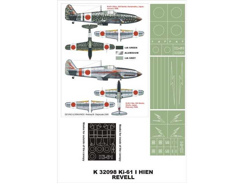 Ki-61-I Hien Revell - zdjęcie 1 Ki-61-I Hien Revell - zdjęcie 1