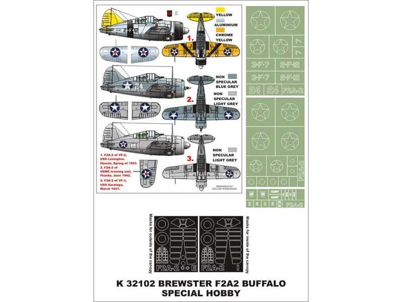 F2A-2 Buffalo Special Hobby - zdjęcie 1