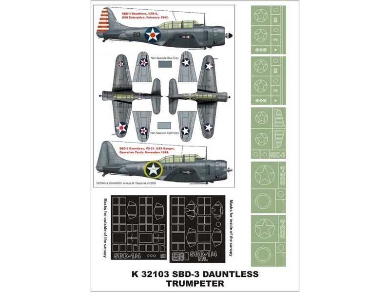 SBD-3 Dauntles Trumpeter - zdjęcie 1