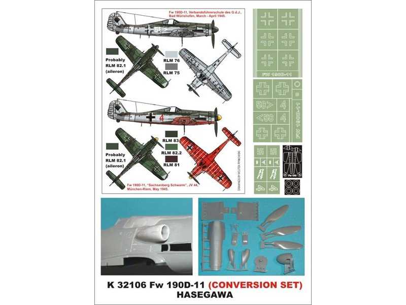 Fw 190D-11 HASEGAWA/REVELL - zdjęcie 1