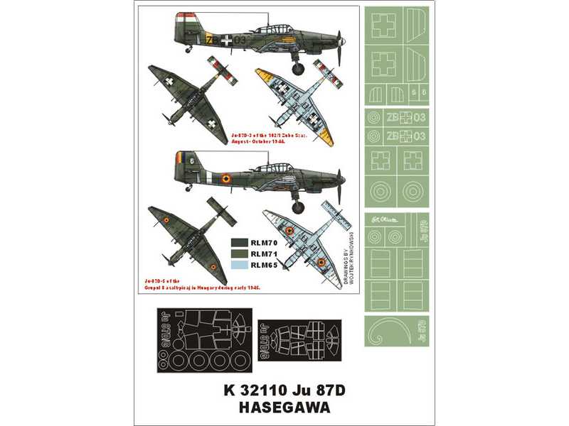 Ju 87D  HASEGAWA - zdjęcie 1