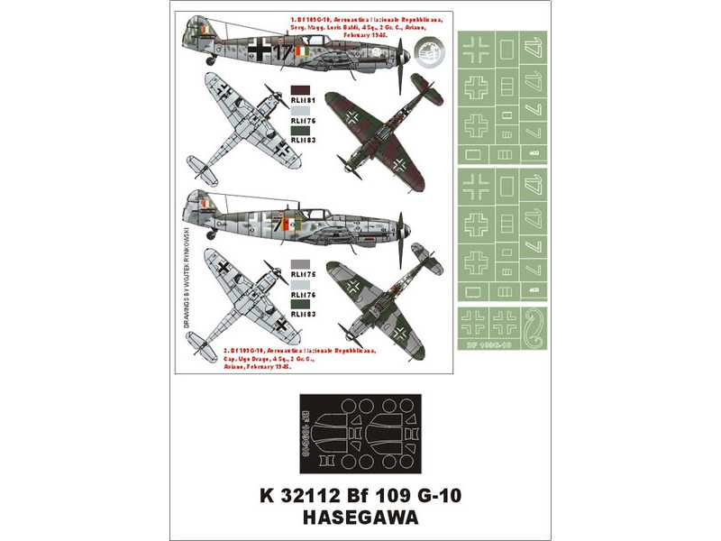 Bf 109G10 HASEGAWA - zdjęcie 1 Bf 109G10 HASEGAWA - zdjęcie 1