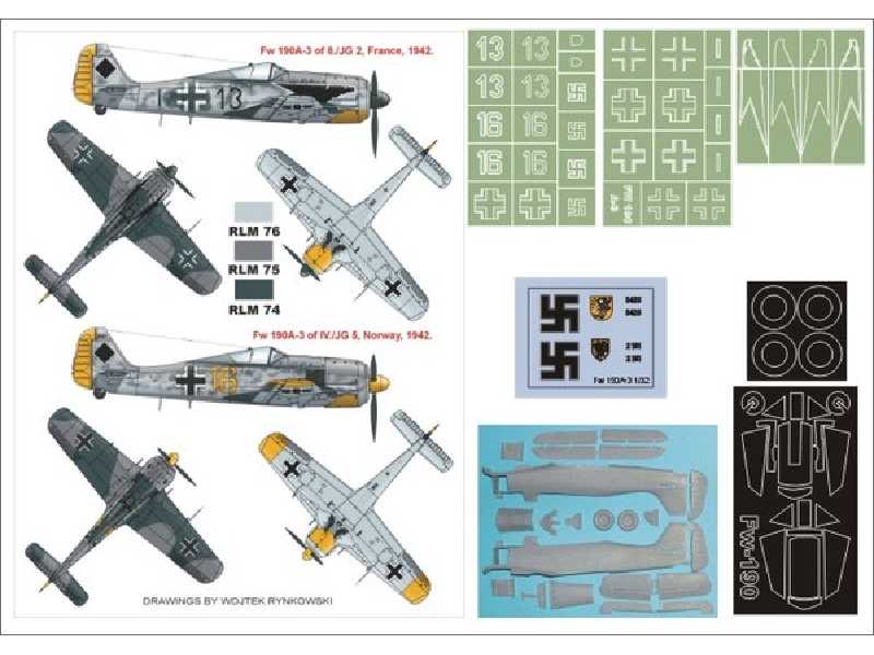 Fw 190A-3 HASEGAWA - zdjęcie 1 Fw 190A-3 HASEGAWA - zdjęcie 1