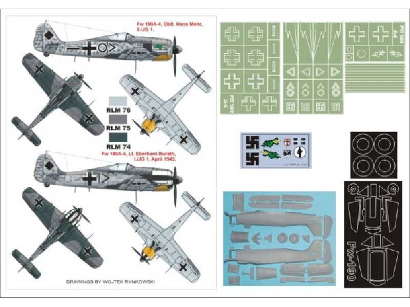 Fw 190A-4 HASEGAWA - zdjęcie 1 Fw 190A-4 HASEGAWA - zdjęcie 1