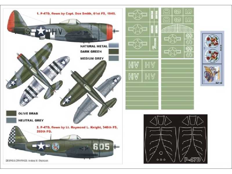 P-47D Thunderbolt HASEGAWA - zdjęcie 1 P-47D Thunderbolt HASEGAWA - zdjęcie 1