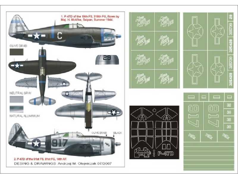 P-47D Razorback TRUMPETER - zdjęcie 1