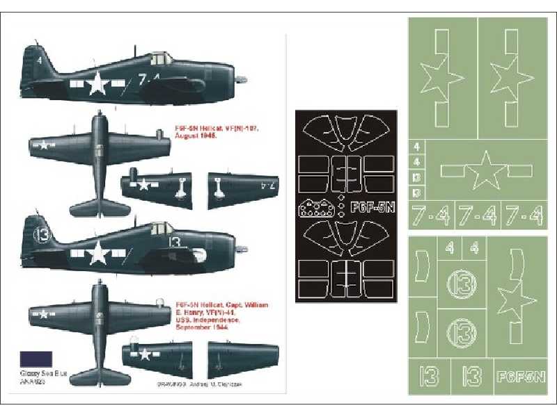 F6F5N Hellcat TRUMPETER - zdjęcie 1