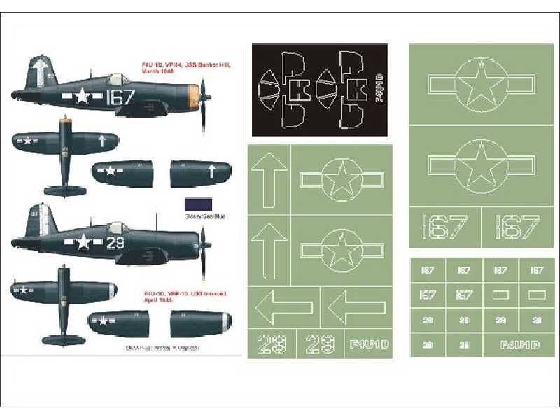 F4U-1D Corsair TRUMPETER - zdjęcie 1 F4U-1D Corsair TRUMPETER - zdjęcie 1