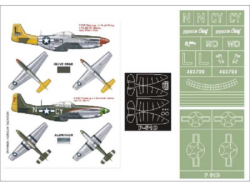 P-51D Mustang DRAGON - zdjęcie 1 P-51D Mustang DRAGON - zdjęcie 1