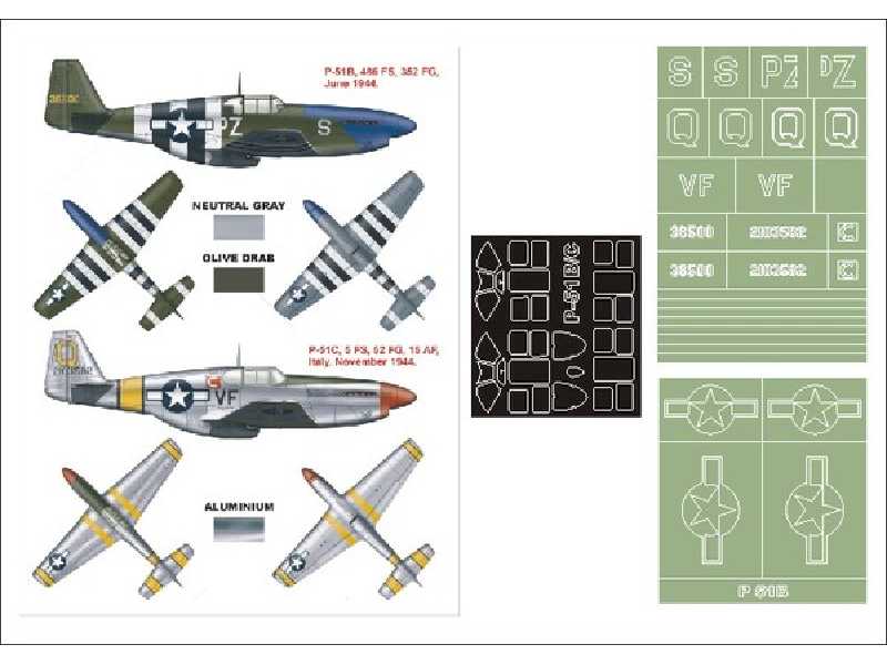 P-51B/C Mustang TRUMPETER - zdjęcie 1