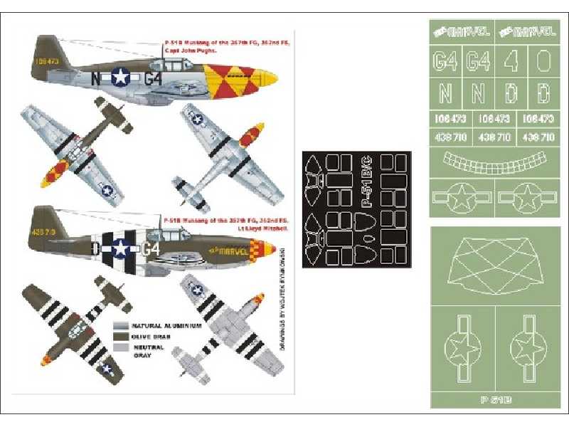 P-51B Mustang TRUMPETER - zdjęcie 1