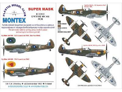 Spitfire MkVIII (Burma) PCM - zdjęcie 1