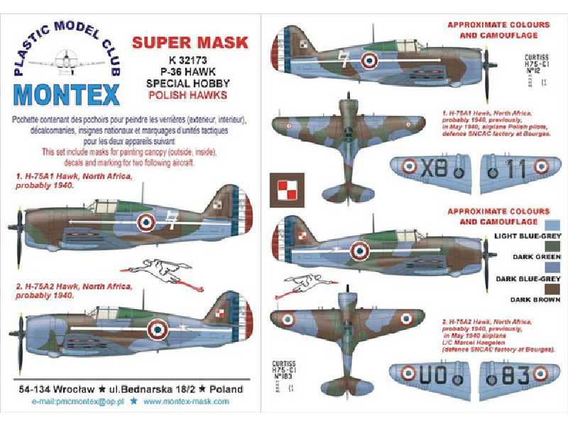 P-36 HAWK SPECIAL HOBBY - zdjęcie 1 P-36 HAWK SPECIAL HOBBY - zdjęcie 1