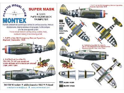 P-47D RAZORBACK TRUMPETER - zdjęcie 1