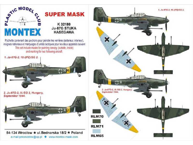 Ju 87G HASEGAWA - zdjęcie 1 Ju 87G HASEGAWA - zdjęcie 1