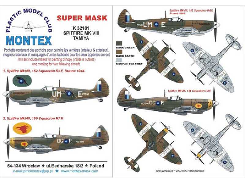 SPITFIRE VIII TAMIYA - zdjęcie 1 SPITFIRE VIII TAMIYA - zdjęcie 1