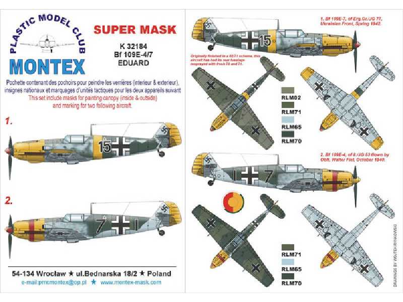 BF 109E-4/7 EDUARD - zdjęcie 1