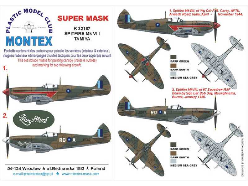SPITFIRE VIII TAMIYA - zdjęcie 1 SPITFIRE VIII TAMIYA - zdjęcie 1