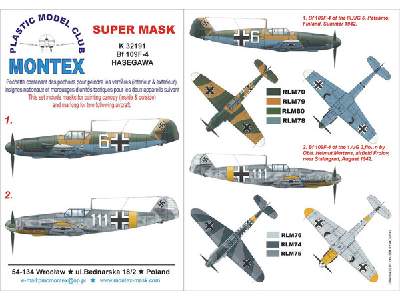 BF 109F-4 HASEGAWA - zdjęcie 1