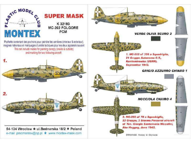 Macchi MC.202 PCM - zdjęcie 1 Macchi MC.202 PCM - zdjęcie 1