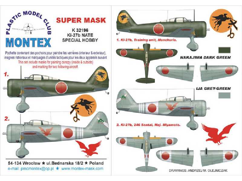 Ki-27b NATE SPECIAL HOBBY - zdjęcie 1 Ki-27b NATE SPECIAL HOBBY - zdjęcie 1
