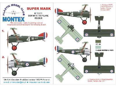 SOPWITH TRIPLANE RODEN - zdjęcie 1