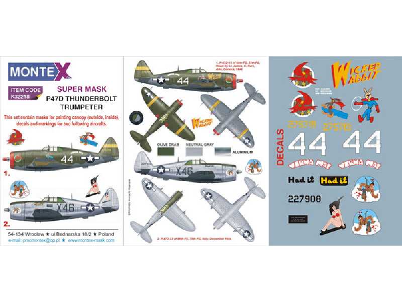 P-47D Razorback TRUMPETER - zdjęcie 1 P-47D Razorback TRUMPETER - zdjęcie 1
