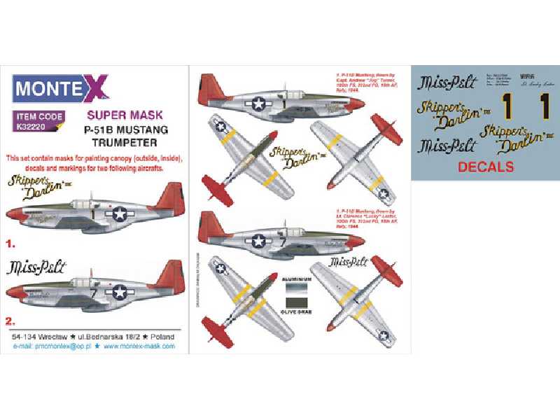 P-51B Mustang TRUMPETER - zdjęcie 1 P-51B Mustang TRUMPETER - zdjęcie 1