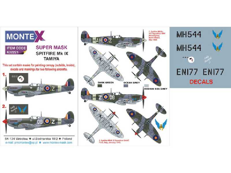Spitfire Mk IX TAMIYA - zdjęcie 1 Spitfire Mk IX TAMIYA - zdjęcie 1