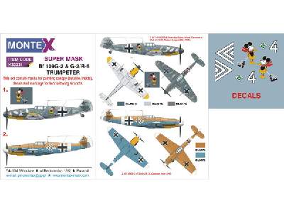 Bf 109G-2 &amp; G-2/R-6 TRUMPETER - zdjęcie 1