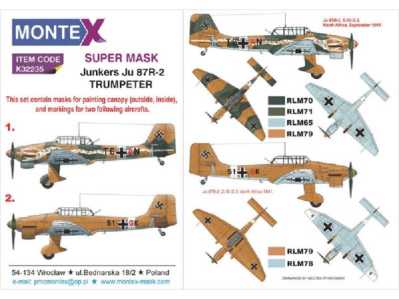 Ju 87R-2 TRUMPETER - zdjęcie 1 Ju 87R-2 TRUMPETER - zdjęcie 1