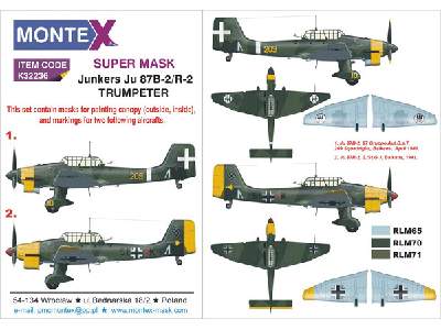 Ju 87B-2 &amp; R-2 TRUMPETER - zdjęcie 1