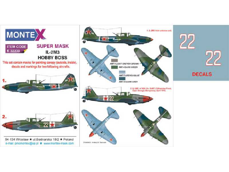 IL-2M3 HOBBY BOSS - zdjęcie 1