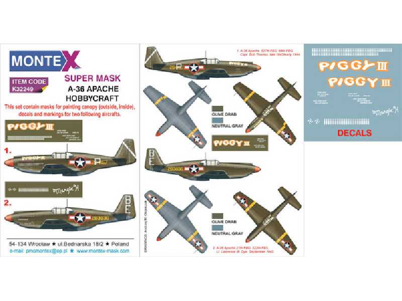 A-36 APACHE HOBBYCRAFT - zdjęcie 1 A-36 APACHE HOBBYCRAFT - zdjęcie 1