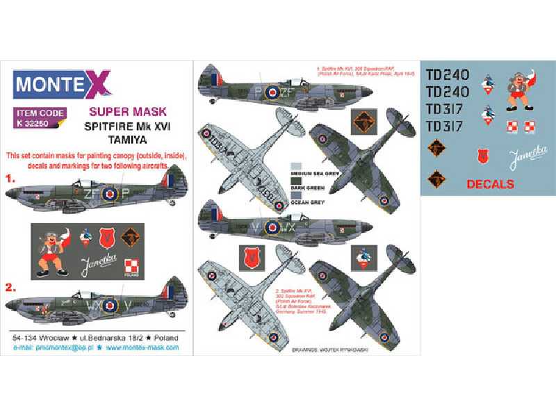 SPITFIRE Mk XVI TAMIYA - zdjęcie 1 SPITFIRE Mk XVI TAMIYA - zdjęcie 1